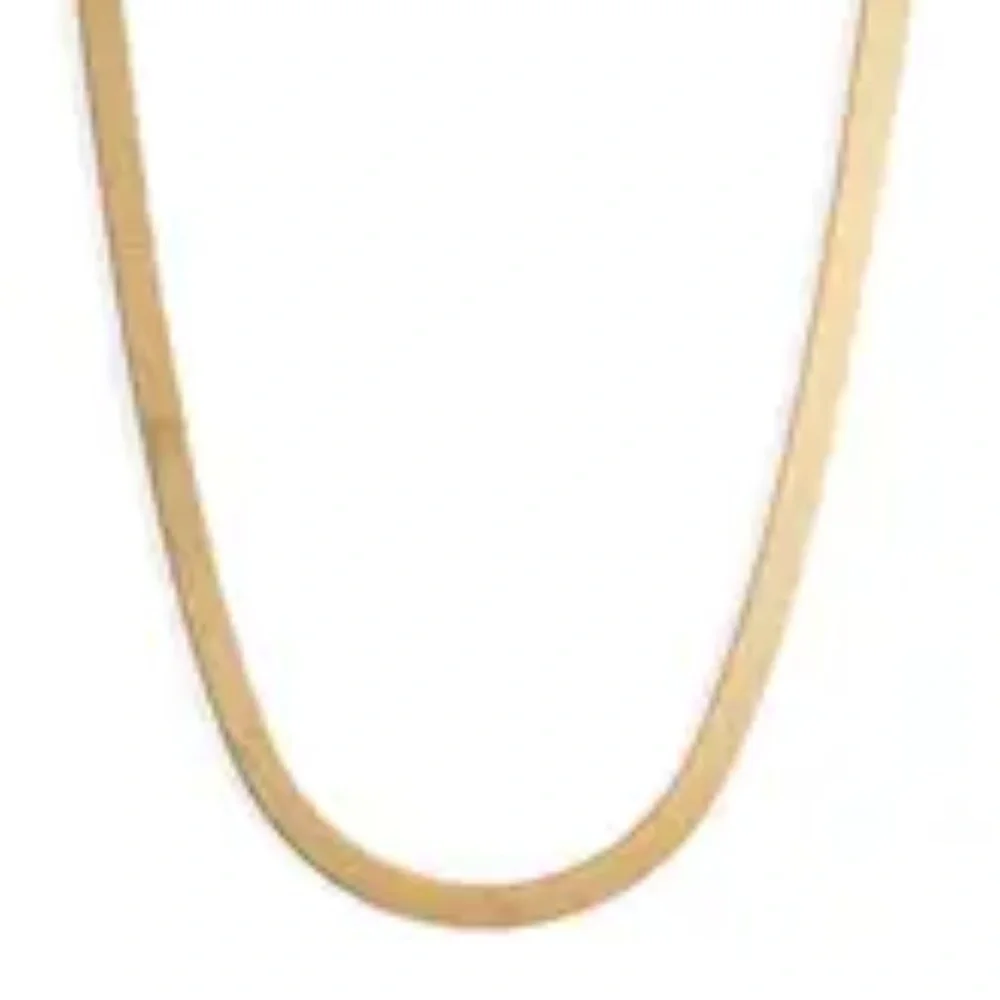 Argento Vivo Herring Bone Necklace - Picture 1 of 3